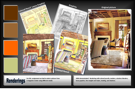 Interior Design: Renderings